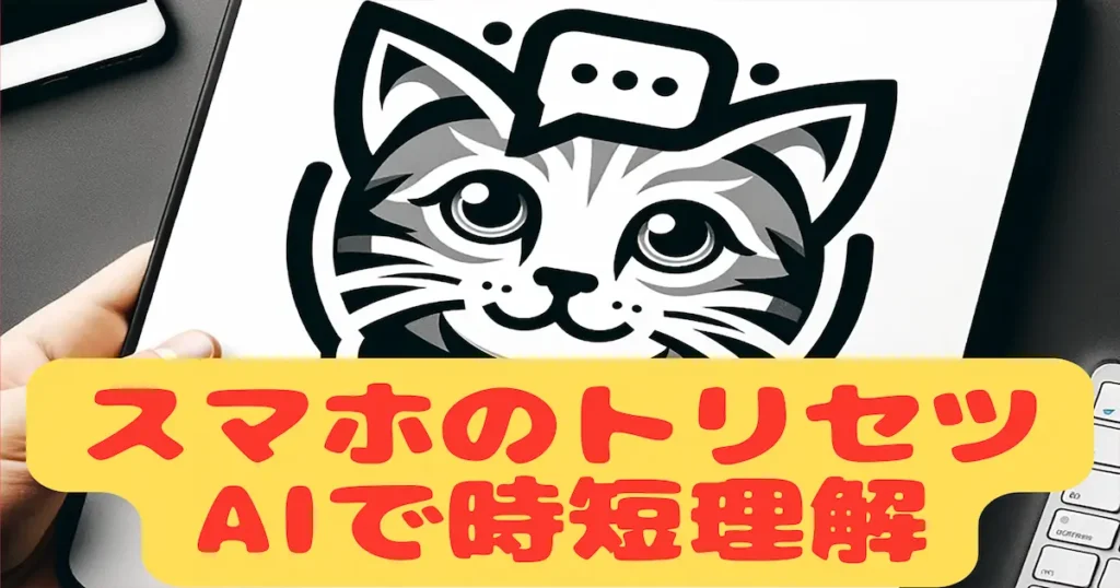 スマホのトリセツAIで時短理解