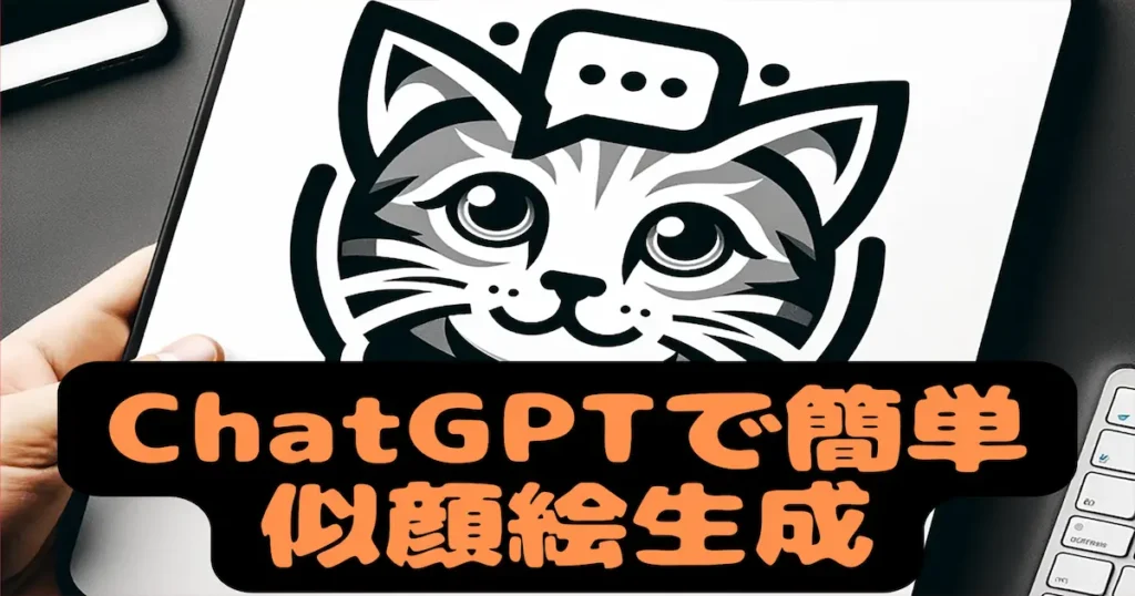 ChatGPTで簡単 似顔絵生成