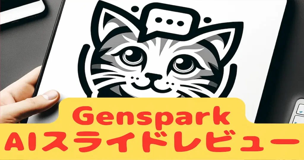 GensparkAIスライドレビュー