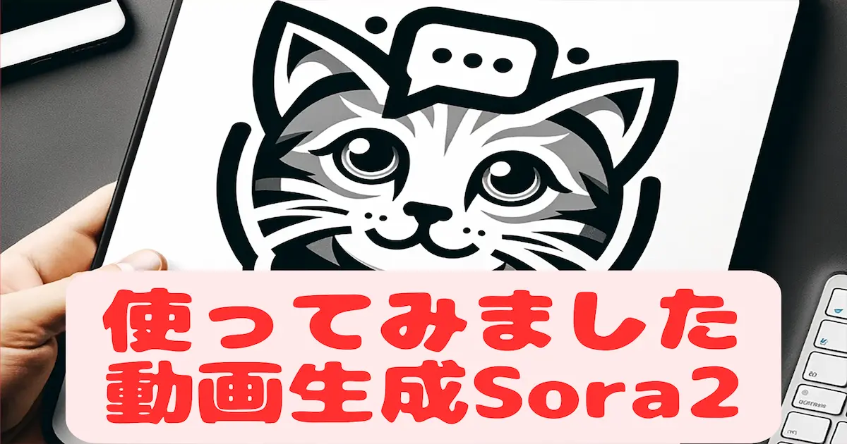 使ってみました動画生成Sora2