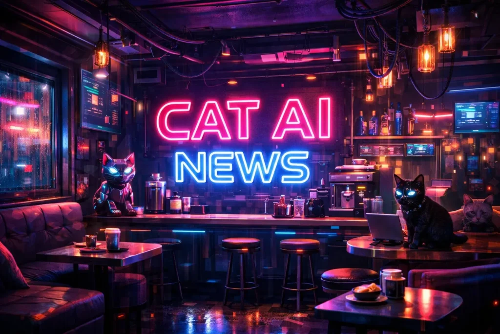 ChatGPTで生成したカフェの画像